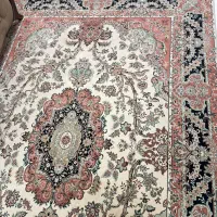 فرش ماشینی ۹متری دو عدد سالم و مرتب