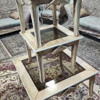 عسلی مبل سه تایی|مبلمان خانگی و میز عسلی|فولادشهر, B4|دیوار