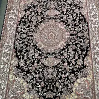 فرش سورمه ای ۹ متری