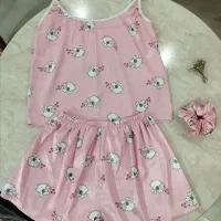 ست تاپ شورتک ساتن چاپی|لباس|سبزوار, هویزه|دیوار