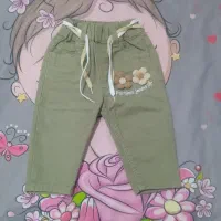 شلوار کتان نونودخترانه|کفش و لباس بچه|نورآباد, |دیوار