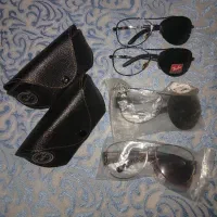 عینک آفتابی ریبن خلبانی شیشه سنگ یووی 400