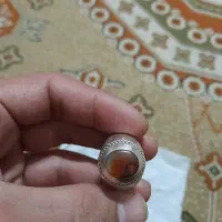 یک انگشتر عقیق یمنی بسیار کهنه کاردست استادصدوقی|جواهرات|مشهد, رسالت|دیوار
