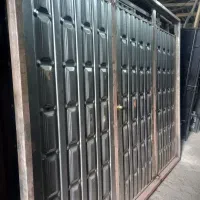 دو عدد در اهنی حیاط۳متری نو ویلا خانه زمین مغازه|مصالح و تجهیزات ساختمان|رشت, اسماعیل آباد|دیوار