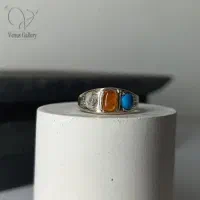 انگشتر 3 نگین با 30 درصد تخفیف