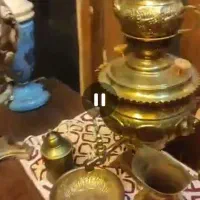 سرویس سماور عتیقه آک آک هنوز آب نرفته توش|کلکسیون اشیاء عتیقه|اصفهان, علی قلی آقا|دیوار