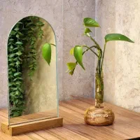 اینه پایه چوبی