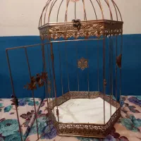 قفس تزئینی  گوی حصیری تزئینی سفره عقد باکس آینه ای|لوازم جانبی حیوانات|شهرکرد, |دیوار