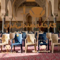 میز و صندلی پلاستیکی مدل ایلیاصندلی هیت مساجد