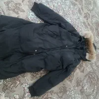 کاپشن مشکی خزدارجنس عالی