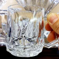 فنجان و قندان کریستال مدل آیس در فروشگاه رسولی