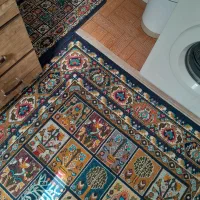 گلیم|گلیم، جاجیم، گبه|کرمانشاه, |دیوار