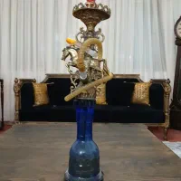 قلیان برنجی تنه سنگین