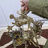 لوستر ۳شاخه اشپزخانه کاملا سالم اصلا استفاده نشده|لوستر و چراغ آویز|کرمانشاه, |دیوار