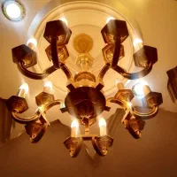 لوستر برنجی|لوستر و چراغ آویز|تهران, شهرک غرب|دیوار