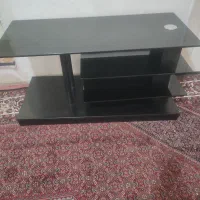 میز تلویزیون شیشه ای