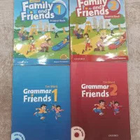 کتاب و گرامر فمیلی ۱و ۲ و ۳ و ۴ همراه استوری بوک|کتاب و مجله آموزشی|قم, عمار یاسر|دیوار