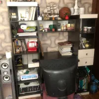 تخت یک نفره ، دراور اینه ، کتابخانه ،میزتحریر|تخت و سرویس خواب|کرج, عظیمیه|دیوار