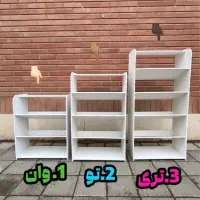 شلف چندطبقه PVC مناسب نظم‌دهی و نظافت