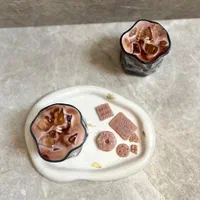 شمع شمع تراپی سنگ مصنوعی گیفت عروسی تولد|صنایع دستی و سایر لوازم تزئینی|شیراز, زرهی|دیوار