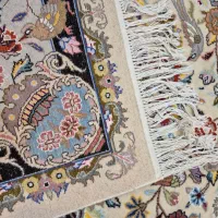 فرش دستباف ۱ جفت ۹ متری گل فرنگ. گالری فرش ایران|فرش|مشهد, حجت|دیوار