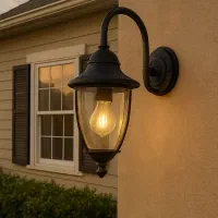 چراغ دیواری عصایی خمره ای باغی و حیاطی|لامپ و چراغ|مشهد, ده دی|دیوار