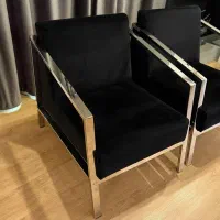 مبل صندلی راحتی استیل