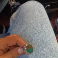 انگشتر نقره سنگ فیروزه
