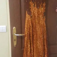 پیراهن مجلسی پلنگی
