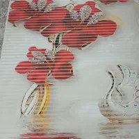 پرده زبرا طرح دار