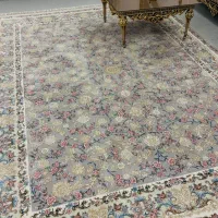 فرش طرح ناز گل با گلیم طرح اسراف|فرش|بوکان, |دیوار