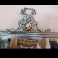 ایینه و شمعدون جهیزیه|کلکسیون اشیاء عتیقه|اصفهان, حسینآباد|دیوار