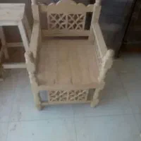 یک عدد تخت سنتی شبکه ای بدون رنگ خام|تخت و سرویس خواب|گلپایگان, |دیوار