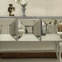 کنسول ایینه ای سه درب