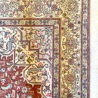 فرش وگلیم  کرک و ابریشم دستباف  تبریز طرح هریس|فرش|تهران, سعادت‌آباد|دیوار