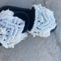 صندل نو خودم بافتم