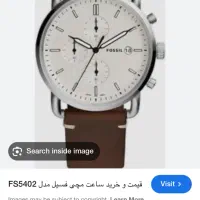 ساعت بتد چرمی فوسیل