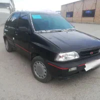 پراید هاچ بک مشکی کارمندی زیبا وسالم فرمان برقی