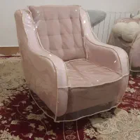 مبل تک نفره با کاور تعداد ۲ عدد