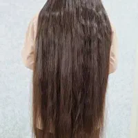 کات کردن موهای خانها رنگی خام خریدارمو .