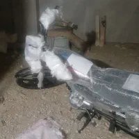 موتور ۱۵۰زمردکویر مشکی خط قرمزه خشک