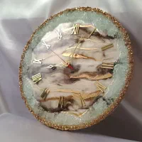 ساعت دیواری رزینی