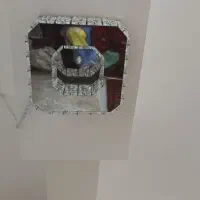 چراغ سقفی مدرن و جدید کریستالی|لوستر و چراغ آویز|تبریز, |دیوار