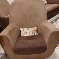 مبل ۷ نفره همراه با کوسن|مبلمان خانگی و میز عسلی|کرج, گلستان|دیوار