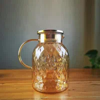 قوری پیرکس شامپاینی شعله مستقیم|قوری، کتری، قهوه‌ساز دستی|تبریز, |دیوار