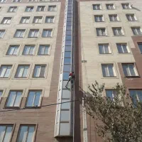 راپل نماشویی پیچ و رولپلاک نما کار در ارتفاع طناب|خدمات پیشه و مهارت|قم, بنیاد|دیوار