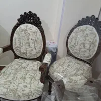 مبلمان استیل منبت ۹ نفره نو بازسازی شده