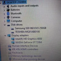 لپتاب ایسوس cor i7 رم ۸ با هارد ssd