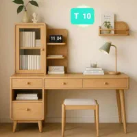 میز تحریر میز مطالعه چوبی .نقد و چک و اقساط|میز تحریر و کامپیوتر|قم, کاسه گران|دیوار