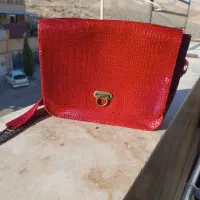 کیف چرم بز طبیعی خوشرنگ و نو